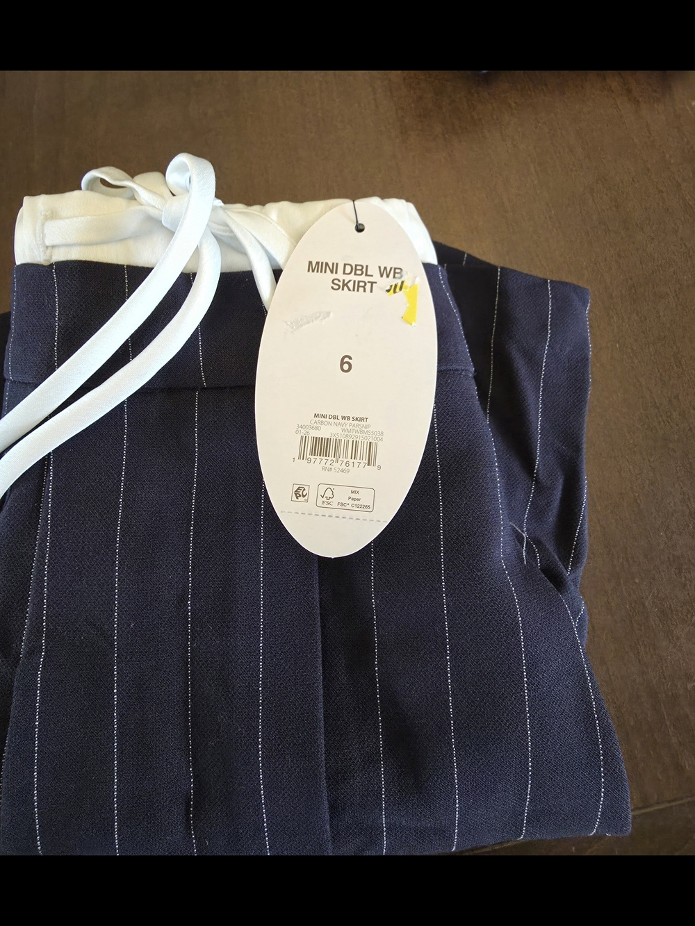 Scoop Women'sPleated Double Waistband Mini Skirt - Picture 6 of 8